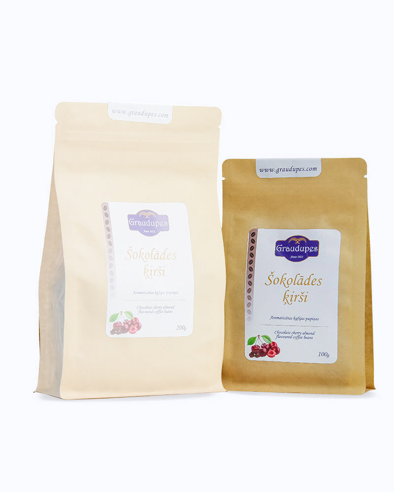 Almond Cherry Chocolate - Flavoured Arabica Coffee Beans 100gm