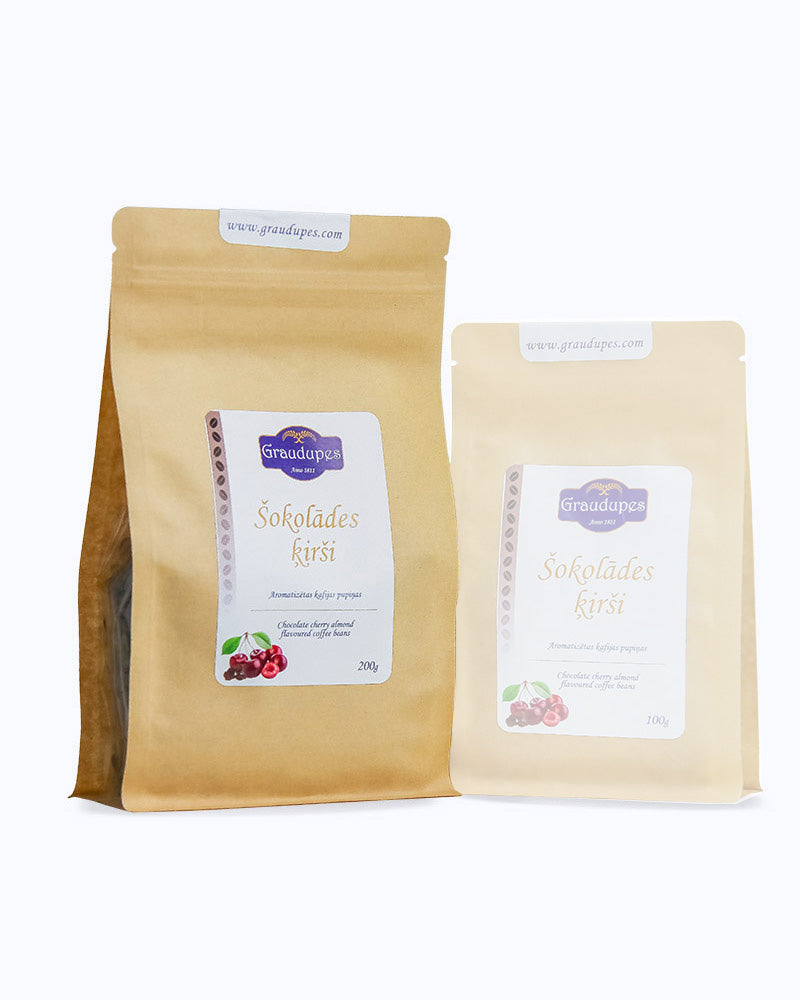 Almond Cherry Chocolate - Flavoured Arabica Coffee Beans 200gm