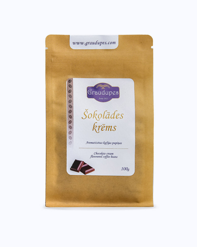 100+200gm Chocolate Cream - Flavoured Arabica Coffee Beans