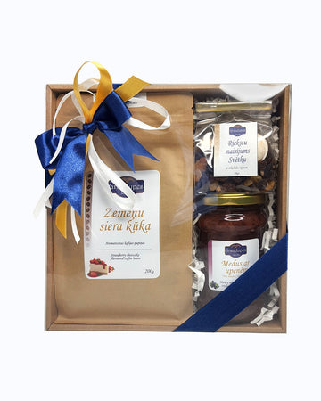 Coffee Gift Set and added honey jar Package Gift | Graudupes