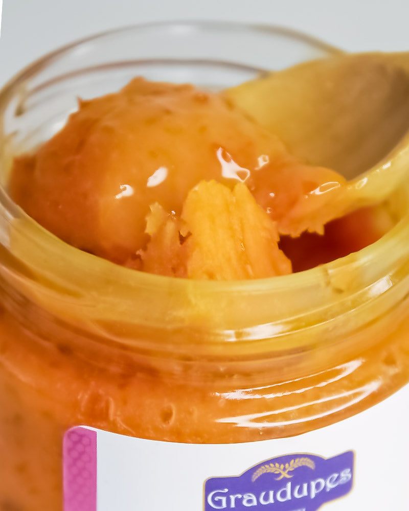 Honey with sea buckthorn jar - buckthorn honey