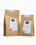 Strawberry-cheescake-flavoured-coffee-beans-graudupes-doypack-front-view