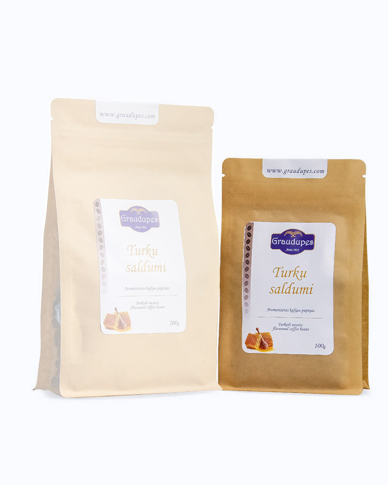Turkish Sweets - Flavoured Arabica Coffee Beans 100gm