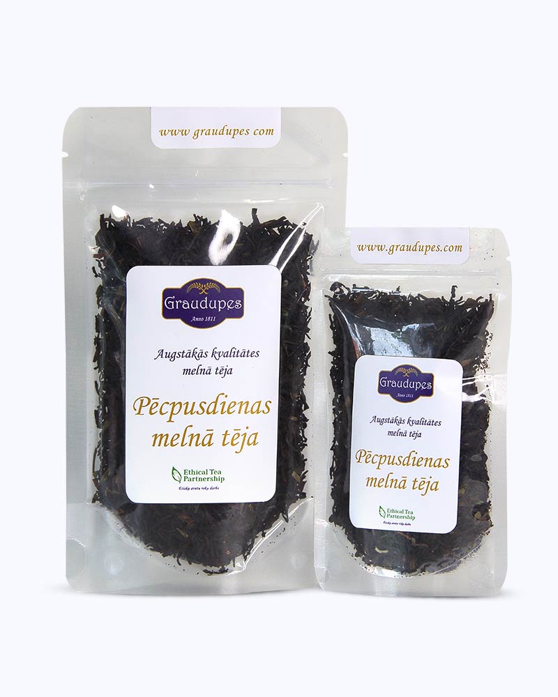 Afternoon Tea, Graudupes Classic Darjeeling & Ceylon Tea Blend, premium loose leaf black tea.