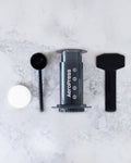 AeroPress Original Coffee Maker - Espresso, Americano, Latte, Cold Brew Graudupes Kit2
