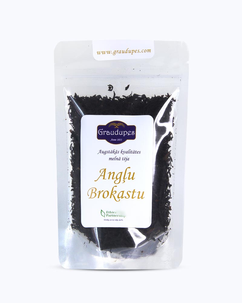 English Breakfast Tea, Graudupes Assam and Ceylon Tea Blend, Premium Loose Leaf Black Tea