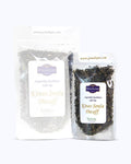 Packed loose leaf tea 25 gram size. Sencha Decaf, Graudupes decaffeinated green tea sencha, whole leaf green tea.