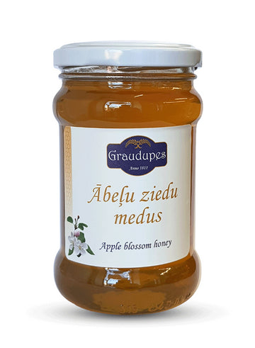 Apple blossom honey - Gradupes Apple blossom honey jar - Apple flower honey