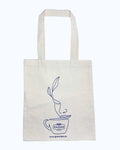 Natural Cotton Tote Bag [40cm X 35cm] Eco-friendly Canvas Shopping Bag Artwork 2 display
