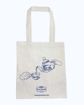 Natural Cotton Tote Bag [40cm X 35cm] Eco-friendly Canvas Shopping Bag Artwork 1 display