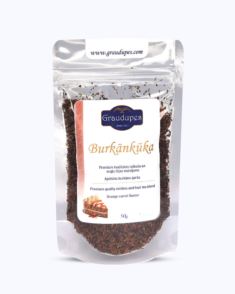 Burkānkūka - Roibuša  beramās tējas maisījums