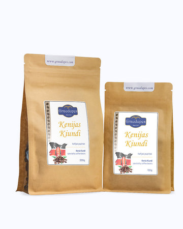 Kenyan Kiundi - Grains de café de spécialité Arabica d'origine unique 