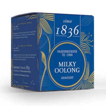 Milky Oolong - Whole-Leaf Oolong Pyramid Tea Bags