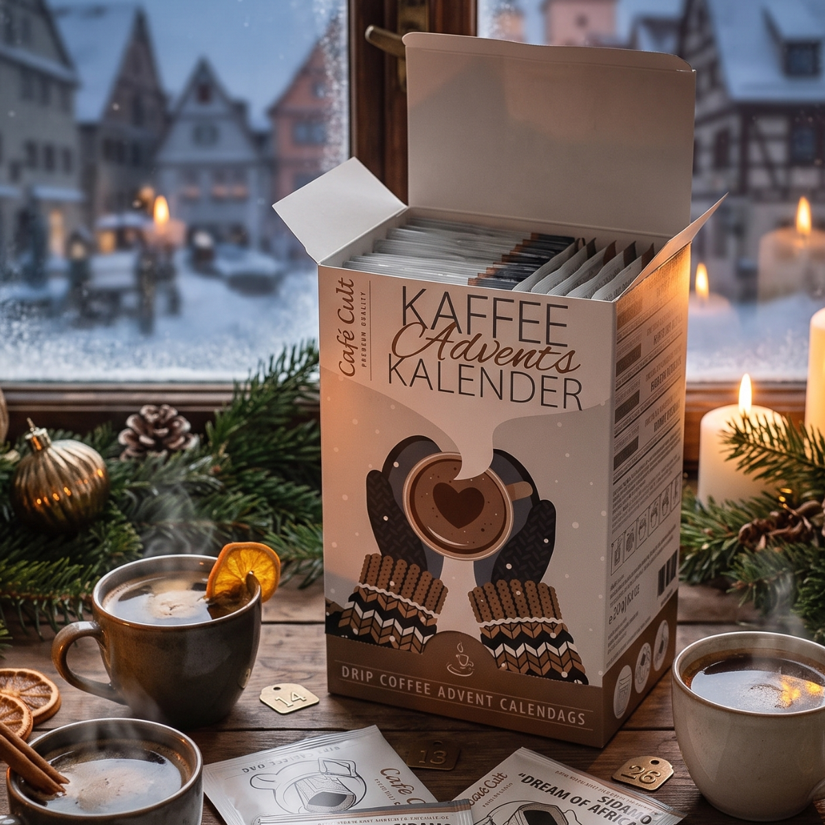 Coffee Advent Calendar Hand Warmer by Graudupes, product photo 4